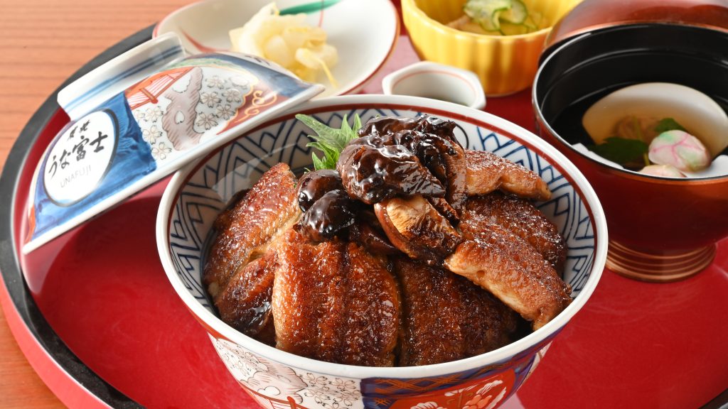 肝入り上うなぎ丼【限定】